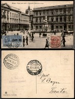 PRIMI VOLI - 1928 (18 Giugno) - A.L.I. - Linea Milano Monaco - Volo Inaugurale Milano Trento (Longhi 1852 - Sass. 116) - - Sonstige & Ohne Zuordnung