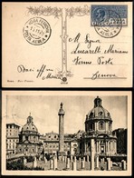PRIMI VOLI - 1928 (15 Novembre) - S.A.N.A. - Linea Roma Barcellona - Volo Inaugurale Roma Genova (Longhi 1876 - Sass. 12 - Other & Unclassified