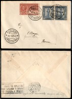 PRIMI VOLI - 1929 (11 Gennaio) - S.A.N.A. - Collegamento Settimanale Tripoli Roma (Longhi 1882 - Sass. 127) - 30 Volati - Other & Unclassified