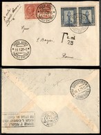 PRIMI VOLI - 1929 (11 Gennaio) - S.A.N.A. - Collegamento Settimanale Tripoli Roma (Longhi 1882 - Sass. 127) - Tassato Fe - Otros & Sin Clasificación