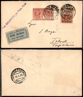 PRIMI VOLI - 1929 (31 Marzo) - Imperial Airways - Linea Postale Delle Indie - Genova Tobruck (Longhi 1891 - Sass. 131b) - Other & Unclassified