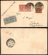 PRIMI VOLI - 1929 (31 Marzo) - Imperial Airways - Linea Postale Delle Indie - Genova Tobruck (Longhi 1891 - Sass. 131b) - Altri & Non Classificati