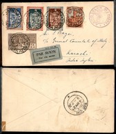 PRIMI VOLI - 1929 (1 Aprile) - Imperial Airways - Linea Postale Delle Indie - Napoli Karachi (Longhi 1899 - Sass. 131g)  - Other & Unclassified