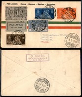 PRIMI VOLI - 1930 (8 Gennaio) - A.L.I. - Volo Speciale Roma Bruxelles - Non Catalogato - Otros & Sin Clasificación