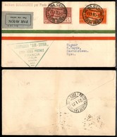 PRIMI VOLI - 1930 (19 Gennaio) - A.U.L.O. - Linea Marsiglia Beyrouth - Roma Castelrosso (Longhi 2059 - Sass. 173g) - 25  - Otros & Sin Clasificación