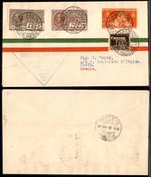 PRIMI VOLI - 1930 (19 Gennaio) - A.U.L.O. - Linea Marsiglia Beyrouth - Napoli Corfù (Longhi 2065 - Sass. 173c) - 10 Vola - Other & Unclassified