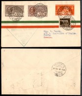 PRIMI VOLI - 1930 (19 Gennaio) - A.U.L.O. - Linea Marsiglia Beyrouth - Napoli Corfù (Longhi 2065 - Sass. 173c) - 10 Vola - Sonstige & Ohne Zuordnung