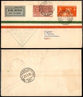 PRIMI VOLI - 1930 (19 Gennaio) - A.U.L.O. - Linea Marsiglia Beyrouth - Napoli Castelrosso (Longhi 2067 - Sass. 173f) - Otros & Sin Clasificación