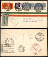 PRIMI VOLI - 1930 (25 Gennaio) - A.U.L.O. - Linea Beyrouth Marsiglia - Roma Napoli Marsiglia (Longhi 2069 - Sass. 174a)  - Other & Unclassified