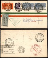 PRIMI VOLI - 1930 (25 Gennaio) - A.U.L.O. - Linea Beyrouth Marsiglia - Roma Napoli Marsiglia (Longhi 2069 - Sass. 174a)  - Otros & Sin Clasificación