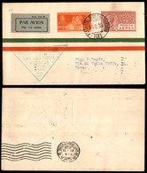 PRIMI VOLI - 1930 (19 Febbraio) - A.U.L.O. - Linea Beyrouth Marsiglia - Castelrosso Roma (Longhi 2082 - Sass. 180c) - 10 - Other & Unclassified