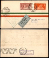PRIMI VOLI - 1930 (19 Febbraio) - A.U.L.O. - Linea Beyrouth Marsiglia - Castelrosso Genova (Longhi 2083 - Sass. 180d) -  - Other & Unclassified