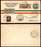 PRIMI VOLI - 1930 (12 Marzo) - Linea Roma Torino - Dispaccio Speciale/FDC Imperiale - Vaticano Genova (Longhi 2100 - Sas - Otros & Sin Clasificación