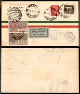 PRIMI VOLI - 1930 (21 Marzo) - A.E.I./Aero Espresso Italiano - Linea Italia Grecia Egeo - Primo Volo Postale Rodi (Brind - Sonstige & Ohne Zuordnung
