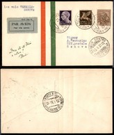 PRIMI VOLI - 1930 (15 Aprile) - S.I.S.A. - Inaugurazione Linea Trieste Genova Trieste - Primo Volo Venezia Genova (Longh - Sonstige & Ohne Zuordnung