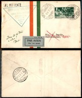 PRIMI VOLI - 1930 (8 Agosto) - A.U.L.O. - Air Union - Linea Marsiglia Castelrosso - Genova Castelrosso (Longhi 2212 - Sa - Other & Unclassified