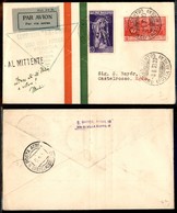 PRIMI VOLI - 1930 (8 Agosto) - A.U.L.O. - Air Union - Linea Marsiglia Castelrosso -  Genova Castelrosso (Longhi 2212 - S - Other & Unclassified