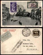 PRIMI VOLI - 1930 (9 Agosto) - T.A./Navigazione Transadriatica - Linea Venezia Roma - Volo Inaugurale Venezia Firenze (L - Other & Unclassified