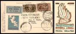 PRIMI VOLI - 1931 (2 Gennaio) - Roma Venezia - Non Catalogato - Cartolina (Padua) Della Crociera - Other & Unclassified