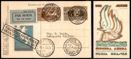 PRIMI VOLI - 1931 (15 Gennaio) - Roma Milano Taliedo - Non Catalogato (vedi Longhi 2307) - Cartolina (Padua) Della Croci - Other & Unclassified