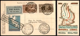 PRIMI VOLI - 1931 (15 Gennaio) - Roma Milano Taliedo - Non Catalogato (vedi Longhi 2307) - Cartolina (Padua) Della Croci - Sonstige & Ohne Zuordnung