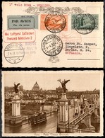 PRIMI VOLI - 1931 (1 Aprile) - A.L.I. (Ferrarin) - Linea Roma Berlino - Volo Inaugurale Roma/Centro Berlino (Longhi 2339 - Other & Unclassified