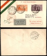 PRIMI VOLI - 1931 (1 Aprile) - A.L.I. (Ferrarin) - Linea Roma Berlino - Volo Inaugurale Roma/Centro Berlino (Longhi 2339 - Altri & Non Classificati