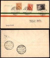 PRIMI VOLI - 1931 (2 Aprile) - A.L.I. - Linea Milano Berlino - Volo Inaugurale Insbruck Tripoli (Longhi 2350 - Sass. -)  - Otros & Sin Clasificación