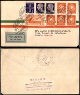 PRIMI VOLI - 1931 (20 Maggio) - Imperial Airways - Linea Londra Karachi - Genova Corfù (Longhi 2372 - Sass. 244a) - 22 V - Otros & Sin Clasificación