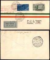 PRIMI VOLI - 1931 (20 Maggio) - Imperial Airways - Linea Londra Karachi - Genova Atene (Longhi 2373 - Sass. 244b) - 16 V - Other & Unclassified