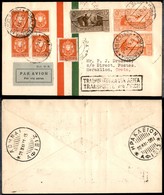 PRIMI VOLI - 1931 (20 Maggio) - Imperial Airways - Linea Londra Karachi - Roma Eraclea (Longhi 2380 - Sass. 244f) - 24 V - Sonstige & Ohne Zuordnung