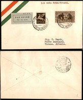 PRIMI VOLI - 1931 (6 Luglio) - S.A.M. - Linea Roma Tirana - Primo Volo Roma Tirana (Longhi 2427 - Sass. 251) - 42 Volati - Other & Unclassified