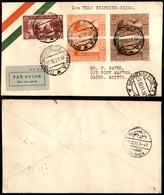 PRIMI VOLI - 1931 (23 Ottobre) - Imperial Airways + A.E.I. -  - Linea Brindisi Cairo - Brindisi Cairo (Longhi 2502 - Sas - Sonstige & Ohne Zuordnung