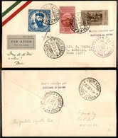 PRIMI VOLI - 1932 (5 Giugno) - S.A.M. - Volo Speciale Di Ritorno Caprera Roma (Longhi 2698 - Sass. 298) - Autografo Friz - Other & Unclassified