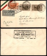 PRIMI VOLI - 1932 (9 Giugno) - Navigazione Aerea S.A. - Visita Di Amelia Aerhart - Roma Firenze (tipo Longhi 2703 - Non  - Other & Unclassified