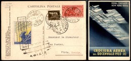 PRIMI VOLI - 1933 (17 Luglio) - Settimana Di Propaganda Aerea - Roma Atene (Longhi 3032 - Sass. -) - 15 Volate - Other & Unclassified