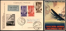 PRIMI VOLI - 1933 (22 Agosto) - S.I.S.A. - Primo Volo Lagosta Durazzo (Longhi 3048 - Sass. 347) - Cartolina Tra I 38 Vol - Other & Unclassified