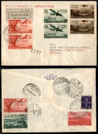 PRIMI VOLI - 1937 (27 Febbraio) - Air France + Aeromaritime - Roma Abidjan - Non Catalogato - Sonstige & Ohne Zuordnung