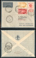 CAMPAGNA D'ETIOPIA - VOLI DI COLLEGAMENTO - 1935 (7 Novembre) - Ala Littoria - Linea Roma Mogadiscio - Primo Volo Roma B - Other & Unclassified