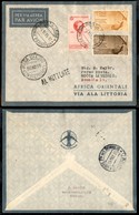 CAMPAGNA D'ETIOPIA - VOLI DI COLLEGAMENTO - 1935 (7 Novembre) - Ala Littoria - Linea Roma Mogadiscio - Primo Volo Roma R - Sonstige & Ohne Zuordnung