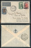 CAMPAGNA D'ETIOPIA - VOLI DI COLLEGAMENTO - 1935 (14 Novembre) - Ala Littoria - Linea Rocca Littorio Roma - Primo Volo D - Other & Unclassified