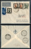 CAMPAGNA D'ETIOPIA - VOLI DI COLLEGAMENTO - 1935 (16 Novembre) - Ala Littoria - Primo Volo Tripoli Mogadiscio - Tripoli  - Sonstige & Ohne Zuordnung