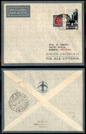 CAMPAGNA D'ETIOPIA - VOLI DI COLLEGAMENTO - 1935 (29 Novembre) - Ala Littoria - Primo Collegamento Massaua Roma - Massau - Sonstige & Ohne Zuordnung