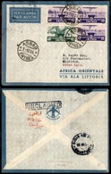 CAMPAGNA D'ETIOPIA - VOLI DI COLLEGAMENTO - 1935 (1 Dicembre) - Ala Littoria - Primo Volo Assab Roma (Sass. 399) - Assab - Sonstige & Ohne Zuordnung