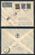 CAMPAGNA D'ETIOPIA - VOLI DI COLLEGAMENTO - 1935 (18 Dicembre) - Ala Littoria - Linea Berbera Roma (Sass. 404) - Volo In - Sonstige & Ohne Zuordnung