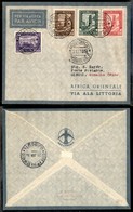 CAMPAGNA D'ETIOPIA - VOLI DI COLLEGAMENTO - 1935 (22 Dicembre) - Ala Littoria - Linea Mogadiscio Tripoli (Sass. 406) - P - Sonstige & Ohne Zuordnung