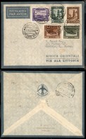 CAMPAGNA D'ETIOPIA - VOLI DI COLLEGAMENTO - 1935 (22 Dicembre) - Ala Littoria - Linea Mogadiscio Tripoli (Sass. 406) - P - Sonstige & Ohne Zuordnung