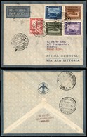 CAMPAGNA D'ETIOPIA - VOLI DI COLLEGAMENTO - 1935 (22 Dicembre) - Ala Littoria - Linea Mogadiscio Tripoli (Sass. 406) - P - Other & Unclassified