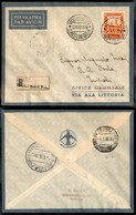 CAMPAGNA D'ETIOPIA - VOLI DI COLLEGAMENTO - 1935 (22 Dicembre) - Ala Littoria - Linea Mogadiscio Tripoli (Sass. 406) - P - Altri & Non Classificati