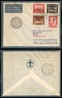 CAMPAGNA D'ETIOPIA - VOLI DI COLLEGAMENTO - 1935 (22 Dicembre) - Ala Littoria - Linea Mogadiscio Sirte (Sass. 406) - Pri - Other & Unclassified